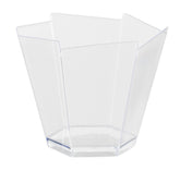 3.3 Oz. Clear Hexagon Miniatures | 24 Count